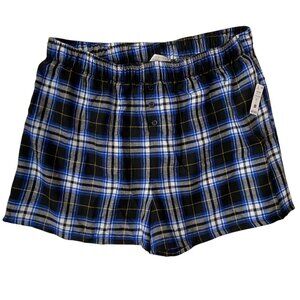 Ardene Rose + Vine NWT Women's Plaid Super Soft PJ Shorts Size Large -XL